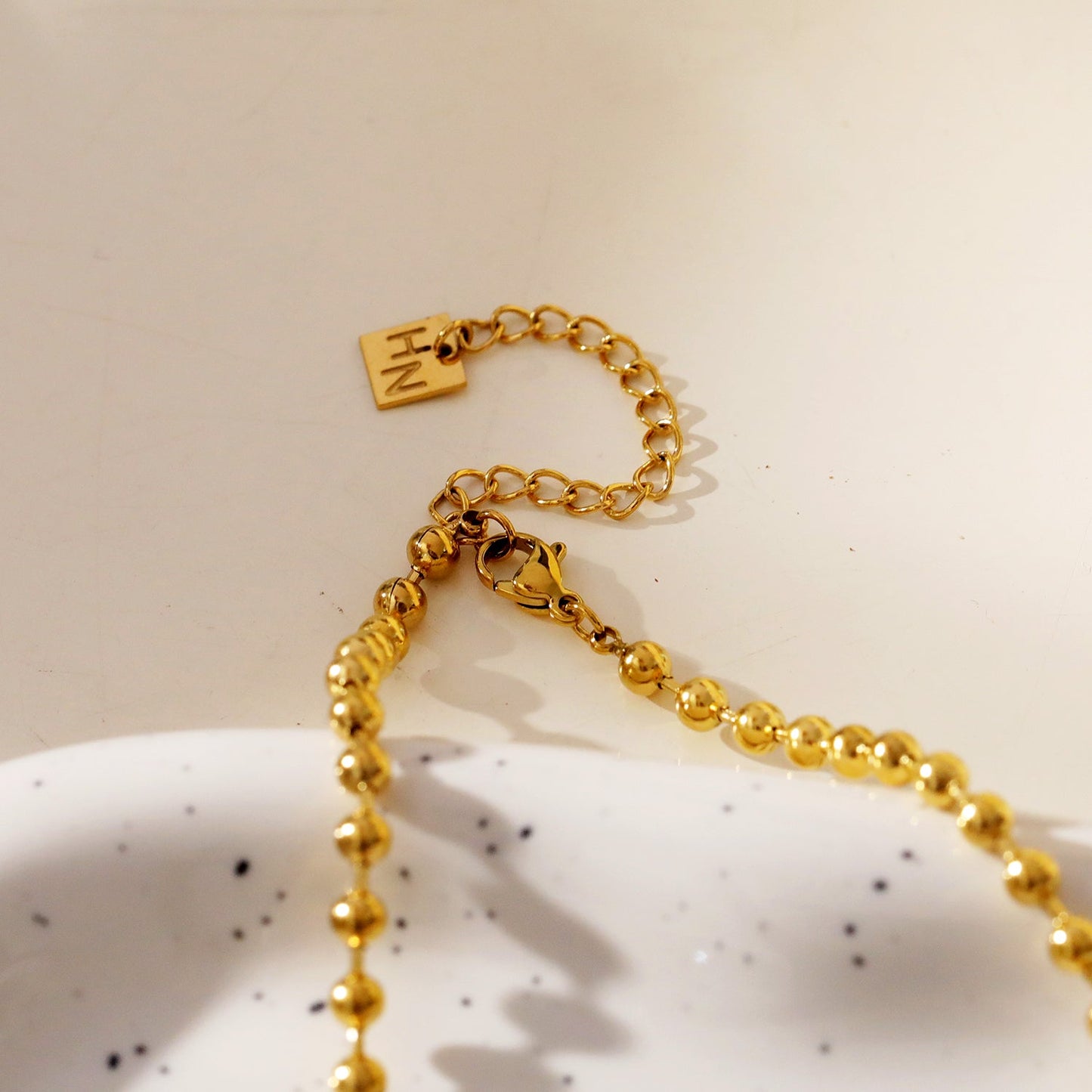 BROXLOV Ball-Chain Daily Wear Essential Necklace