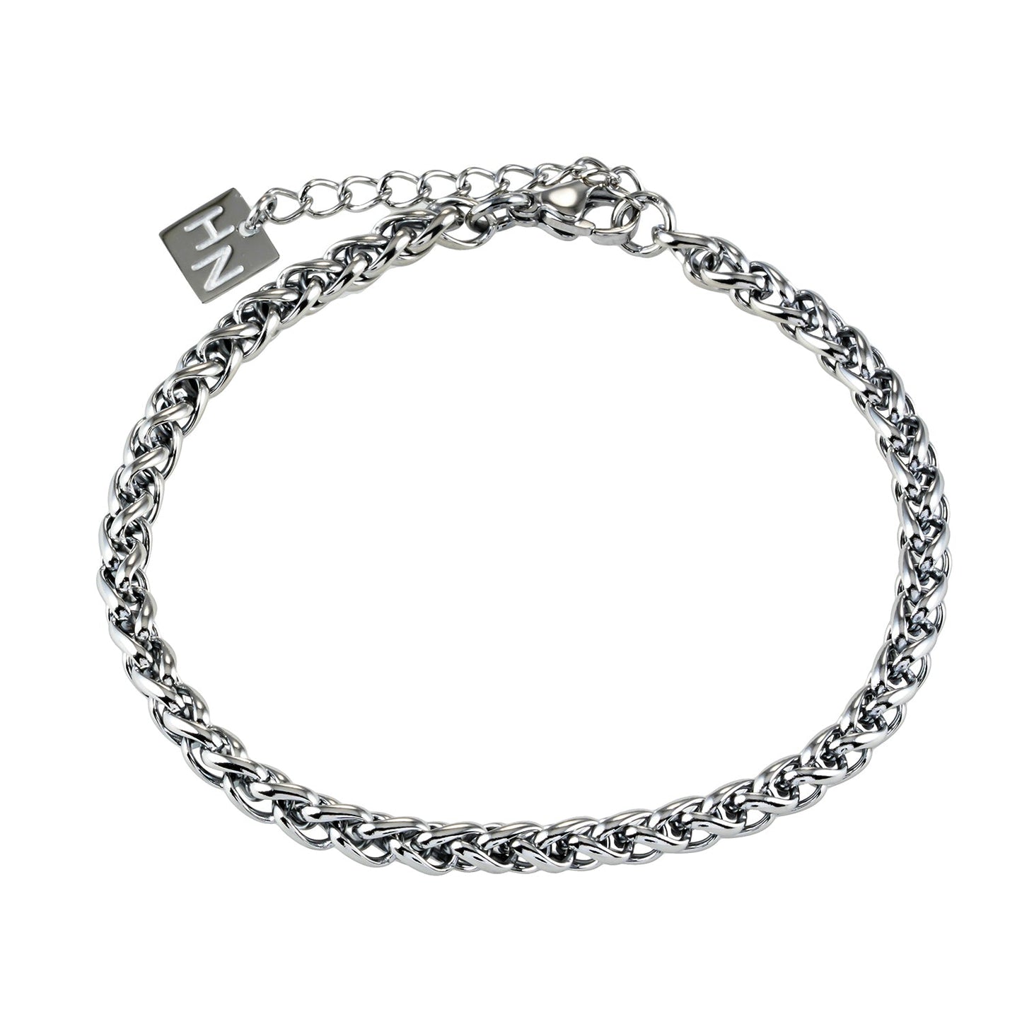 Style ALDWYCH 8118: Unisex Chunky Silver Bracelet - Bold, Stylish &amp; Versatile.