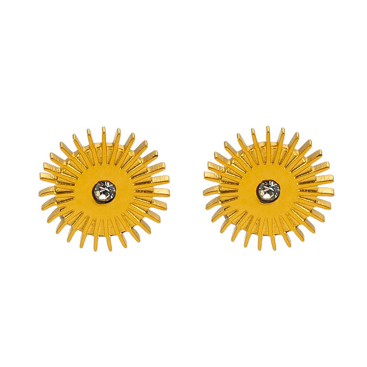 Style CAPITOLA: 'Night Star' Stud Earrings Gold