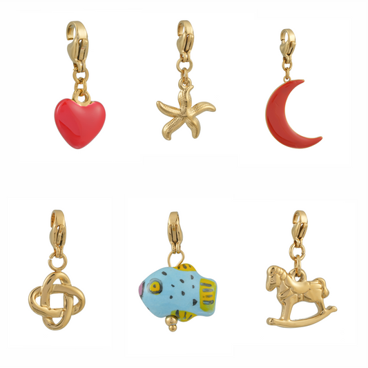 Mix & Match Chic Charm Collection — Playful & Fun for Bracelets & Necklaces