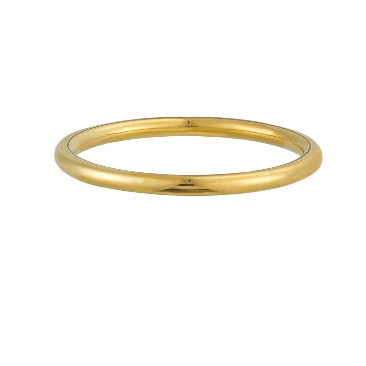 RADIANTELLE Gold Ring – Timeless Minimalist Band | Wear Solo or Stack. $25