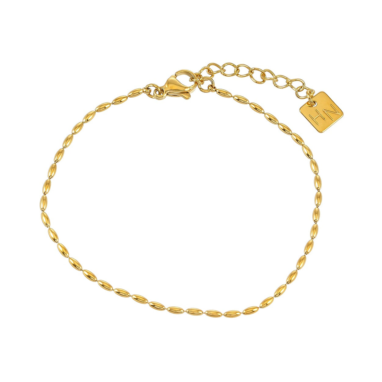 JOHARA Gold: Oval-Link Bracelet – Delicate Everyday Elegance