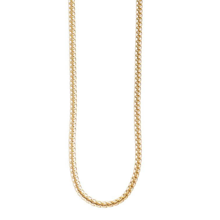 JOSEFA Gold: Mini Textured Dainty Gold Chain