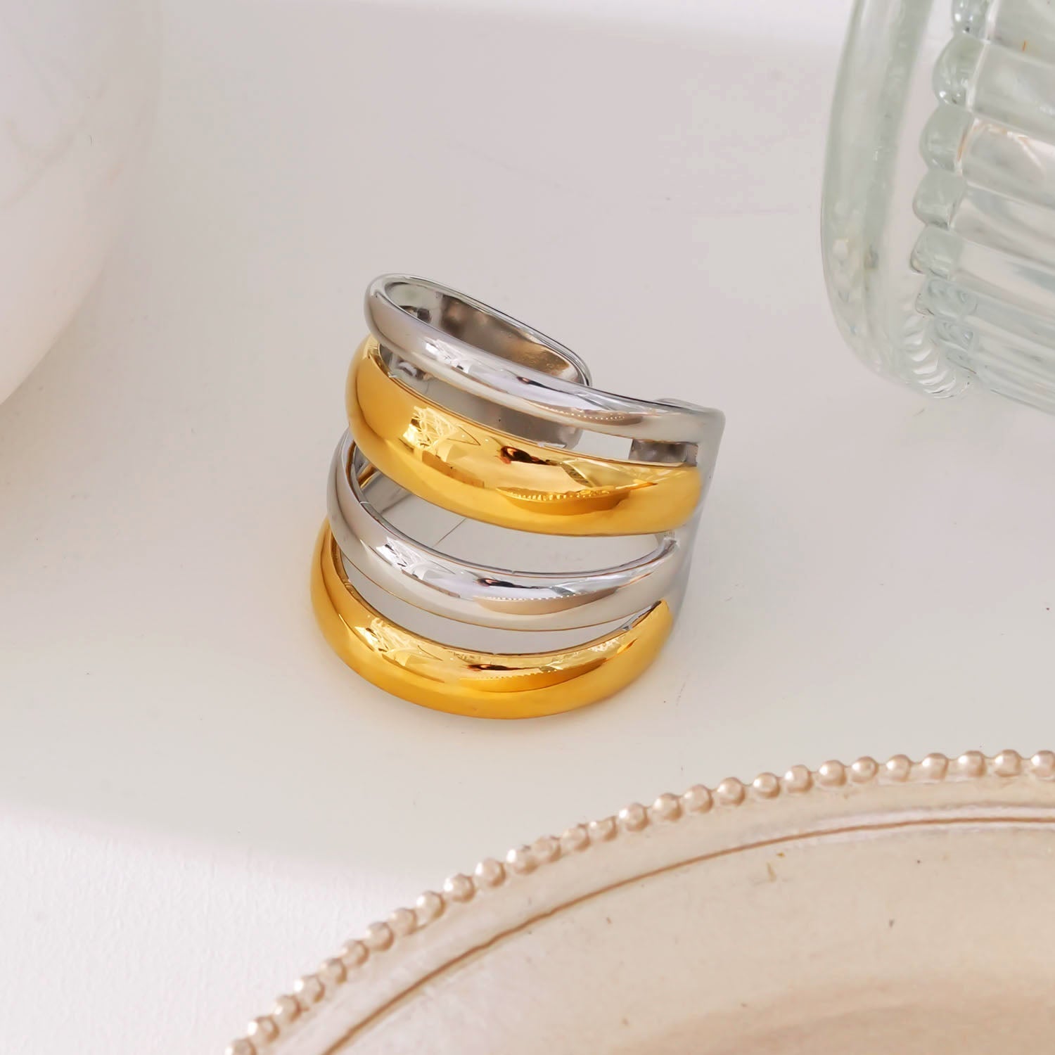 MAKET Mixed Metals:  Multi Stacked Four Rings in One