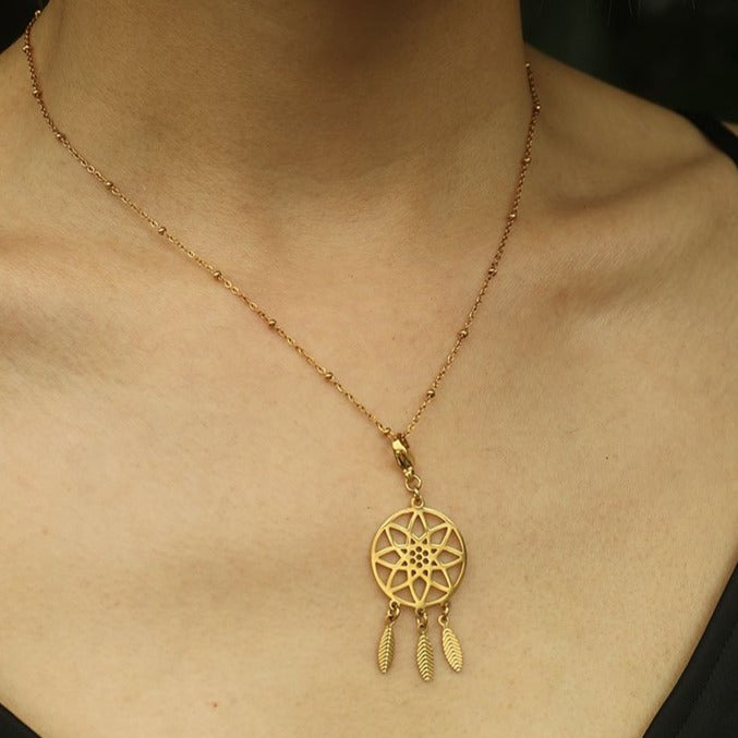 AVERY 16" Gold: Essential Daily Wear Beaded Gold Chain Necklace
