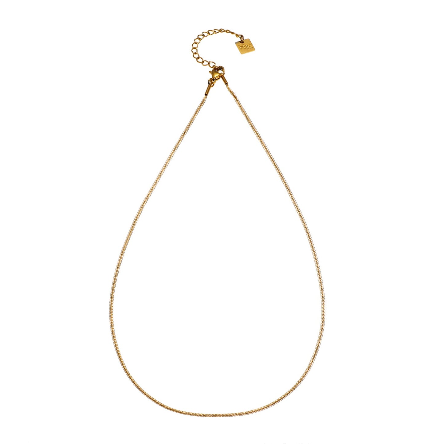 JOSEFA Gold: Mini Textured Dainty Gold Chain