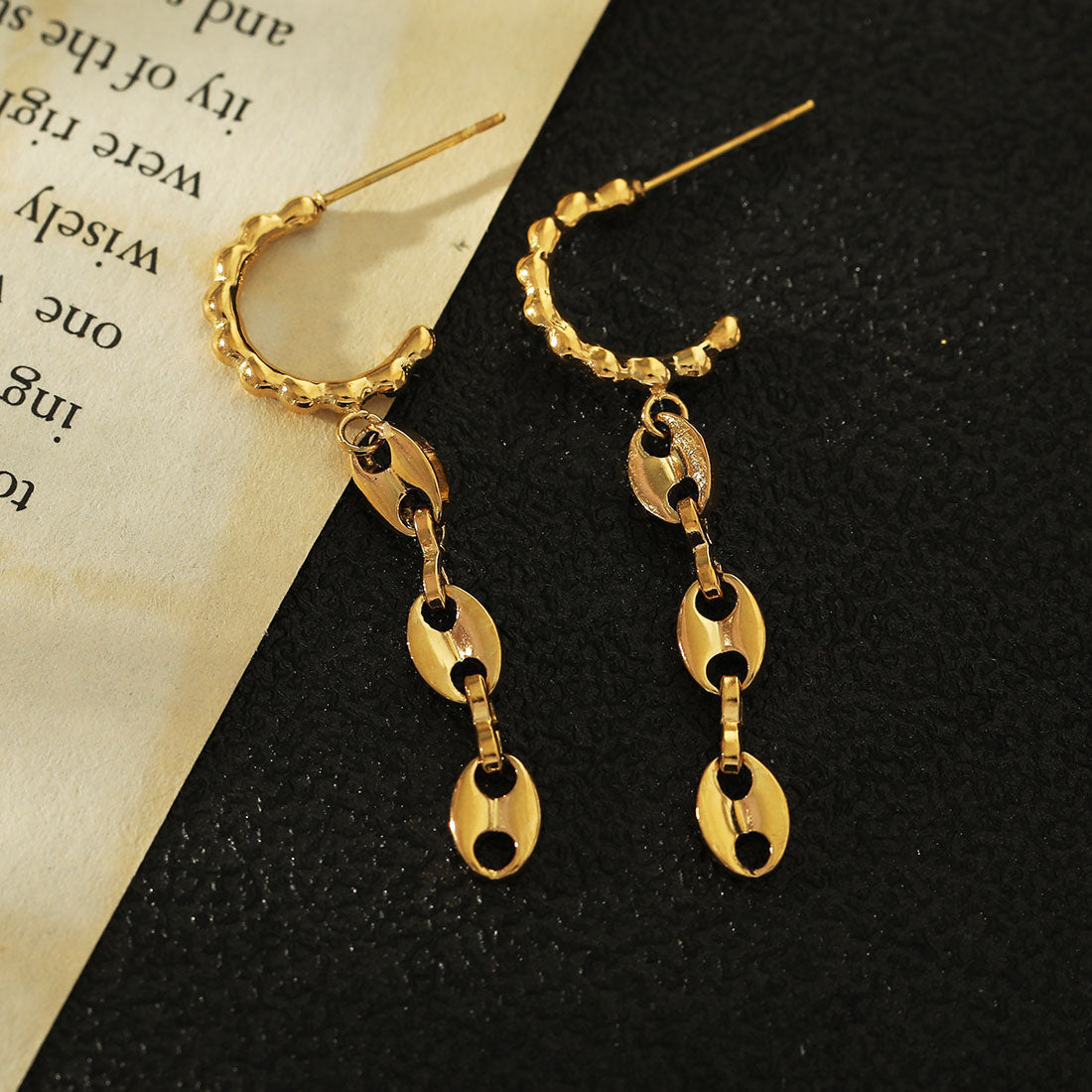 hackney_nine | hackneynine | DAKOTA21267_earrings | safety_pin_earrings | affordable_jewelry | dainty_jewelry | stainless_steel_jewelry | 18K_gold_jewelry | gold_dipped_jewelry | gold-jewelry | hoops } chain_link_jewelry