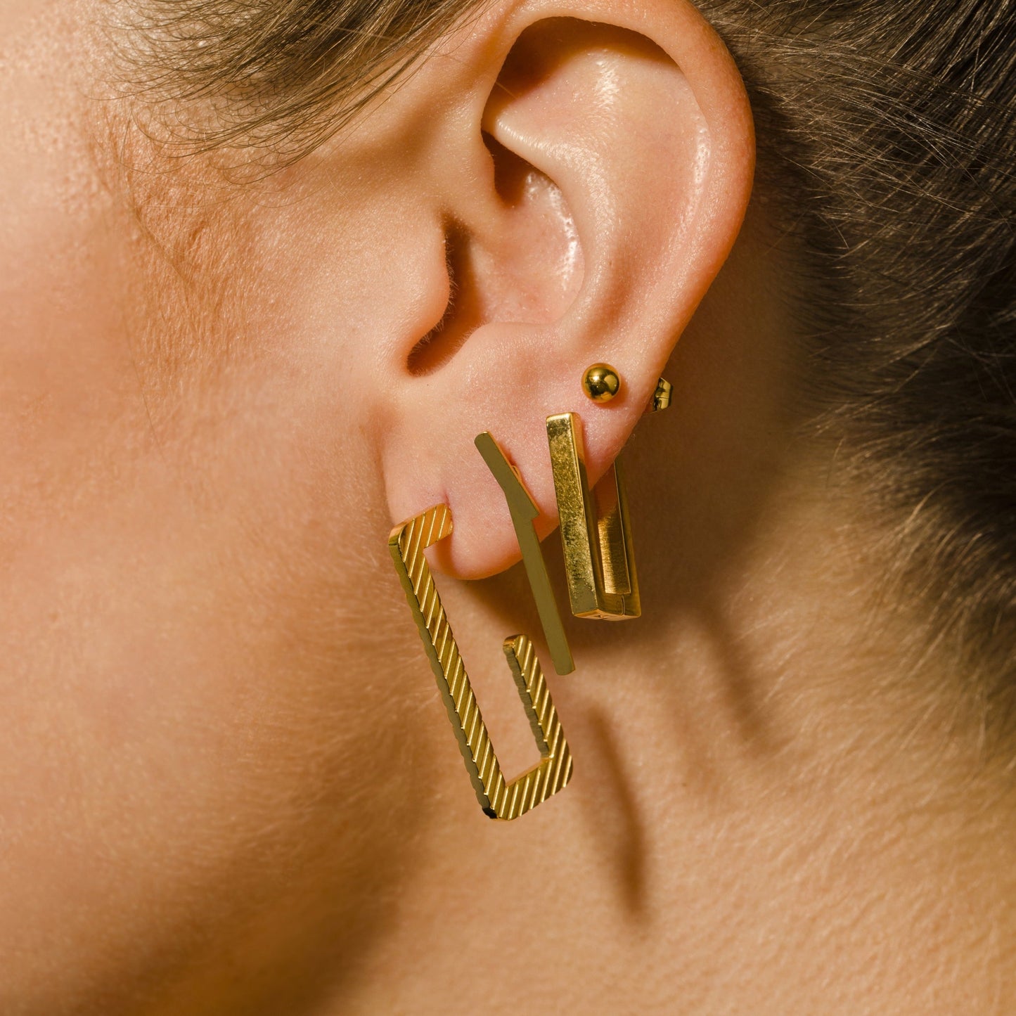 LINES Stud Earrings