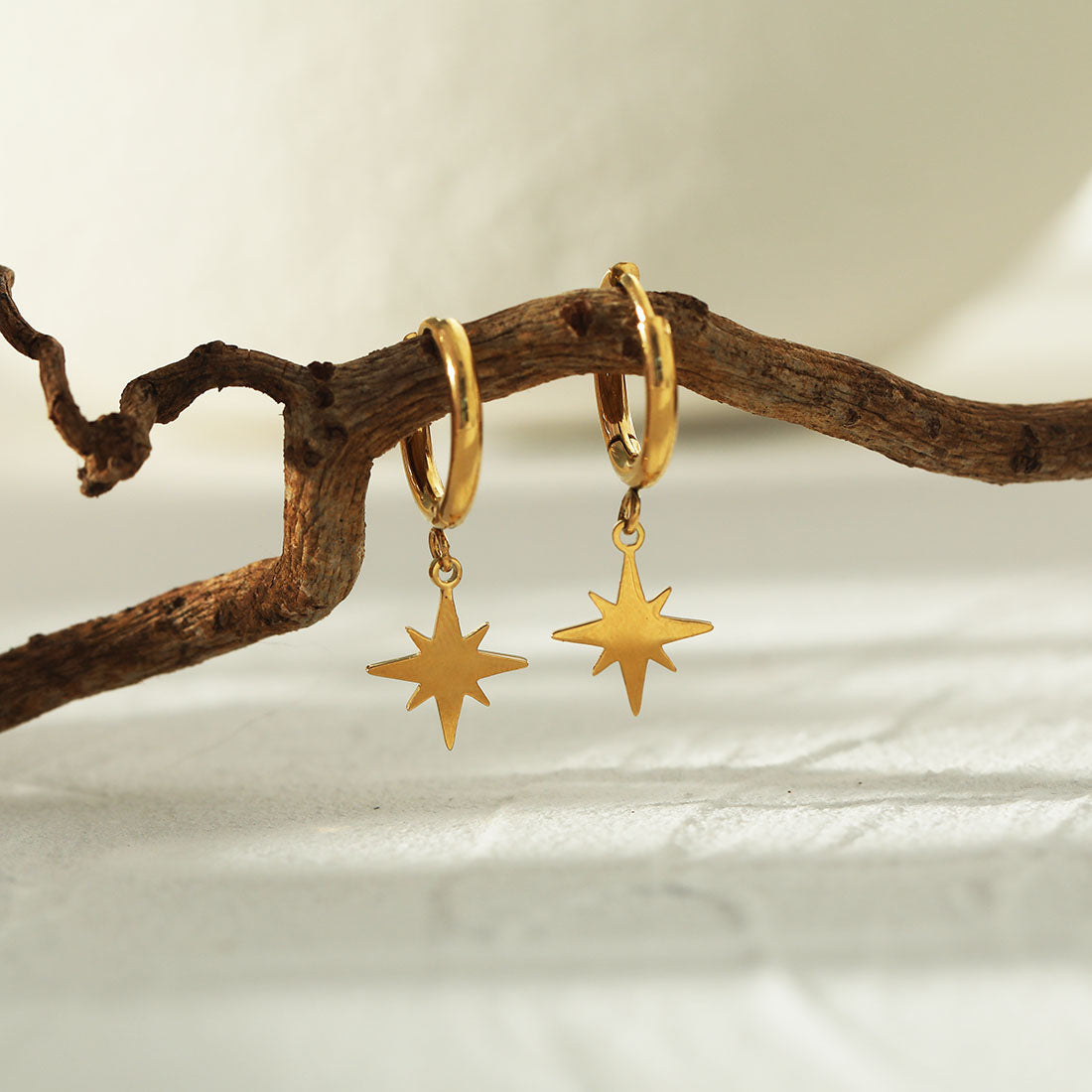 hackney_nine | hackneynine | KAYLIN21255_earrings hoops | affordable_jewelry | dainty_jewelry | stainless_steel_jewelry | 18K_gold_jewelry | gold_dipped_jewelry | gold-jewelry | star_earrings