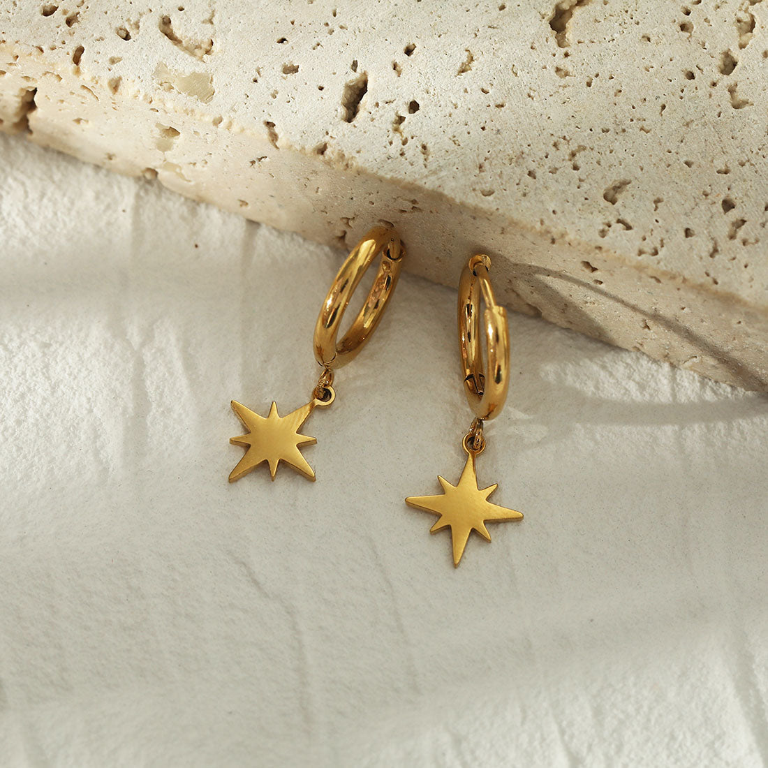 hackney_nine | hackneynine | KAYLIN21255_earrings hoops | affordable_jewelry | dainty_jewelry | stainless_steel_jewelry | 18K_gold_jewelry | gold_dipped_jewelry | gold-jewelry | star_earrings