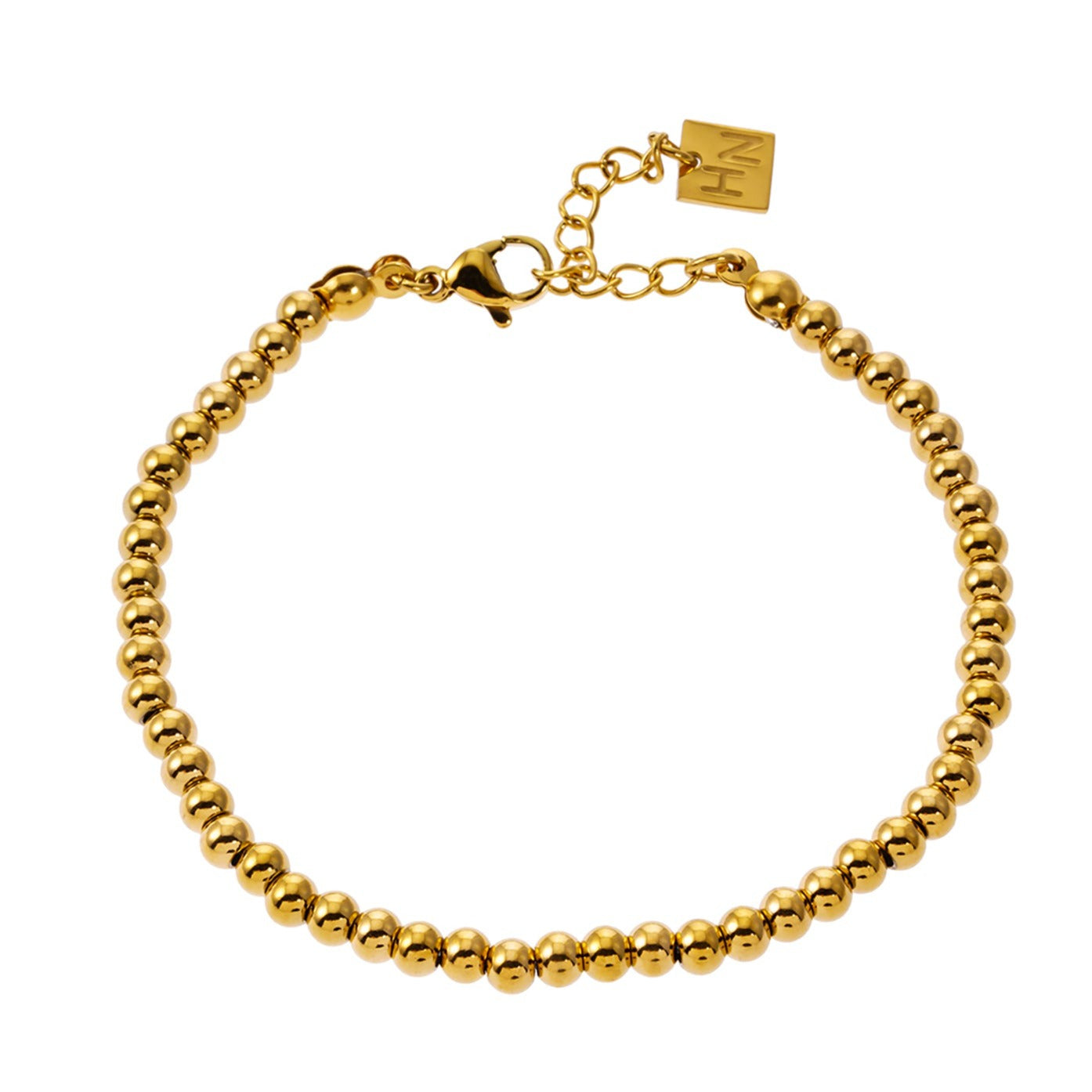 Style MANAMI 4662: Ball-Beads Contemporary Chain Bracelet.